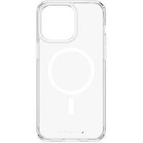 Inskal iPhone 15 Pro Max Skal PanzerGlass D3O  Bio HardCase MagSafe Kompatibelt Transparent