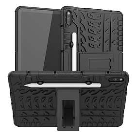 Inskal Huawei MatePad 10.4 "Tire Track Case m. Pen Holder & Stativfunktion Black