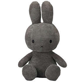 Bon Ton Toys Gosedjur 70 cm Miffy Sittande Corduroy Grey One Size Gosedjur
