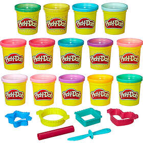 Play-Doh Sparkle and Bright Colour Pack Leklera