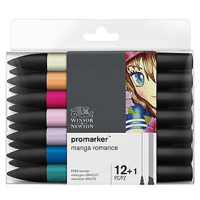 Promarker 12-set Blender (Manga Romance)