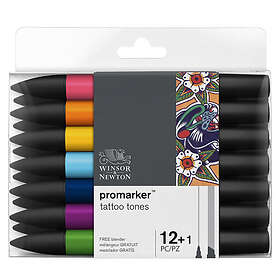 Promarker 12-set Blender (Tattoo Tones)