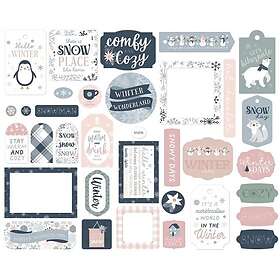 Echo Park Die Cuts Frames & Tags Winterland 34 st