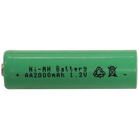 Star Trading Laddbart batteri AA 1,2V 2-pack (Svart)