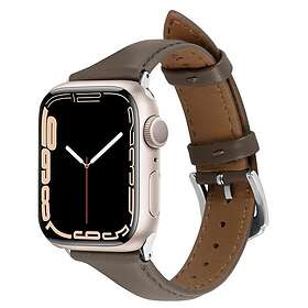 Apple Watch (38/40/SE/41mm) Cyrill Rem Läder Grå
