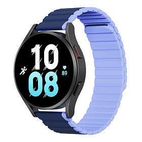 Dux Ducis Smartwatch Rem 20mm LD-Series Magnetisk Silikonrem Blå
