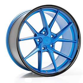 Imaz Wheels FF689 Blue Black Lip 10X20 5/110 ET42 CB74,1