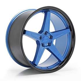 Imaz Wheels FF660 Blue Black Lip 8,5X19 5/118 ET38 CB74,1