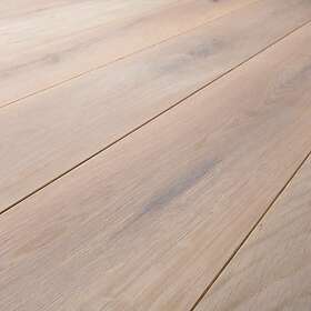 Baseco Massivt Trägolv Ek Classic Vit Rustik 33008B