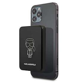 Karl Lagerfeld Magnetisk & Trådløs Qi Powerbank 3000mAh