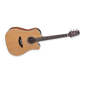 Takamine Dread Natural Satin Solid Cedar Top Mahogany BS TP4TD