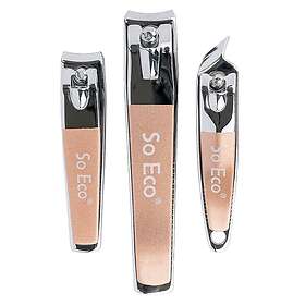 So Eco Nail & Cuticle Clipper Set 3 st