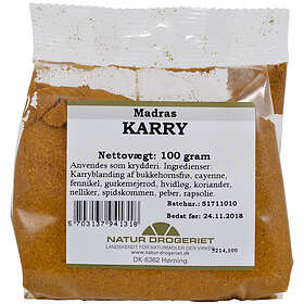 Natur Drogeriet - Karry Madras Stark 100g