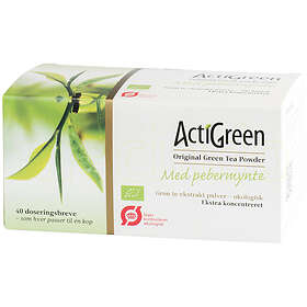 ActiGreen Grönt Te Med Pepparmynta Acti Green 40 Påsar
