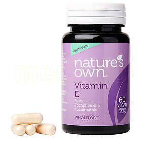 Nature's Own Vitamin E Mixed Tocopherols & Tocotrieno 60 Capsules