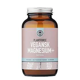 Plantforce Vegansk Magnesium Naturligt 160g