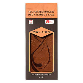 Økoladen Mjölkchoklad Karamell/Knäck EKO 40% 75g