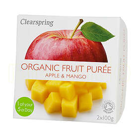 Clearspring Fruktpuré Äpple och Mango 200 Gram