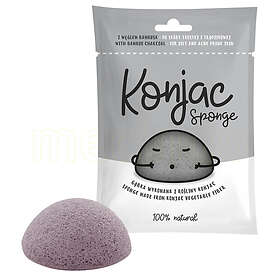 Konjac Sponge Black For Oily And Impure Skin