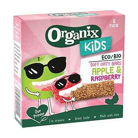 Organix Kids Raspberry & Apple Oaty Bars EKO 110g