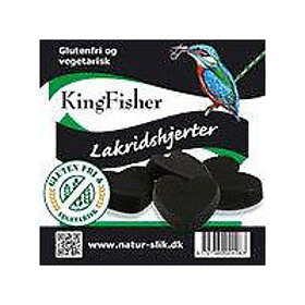 Kingfisher Lakritshjärtan Glutenfri 90g