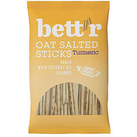 bett r Havresnacks Med gurkmejarot Eko 50g