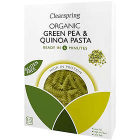 Clearspring Gluten Free Green Pea & Quinoa Pasta Fusilli Eko 250 Gram