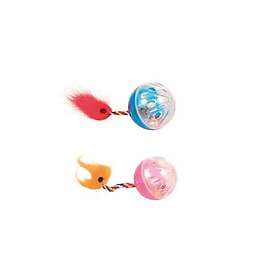 Trixie Kattleksak Boll med svans 2st