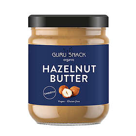 Guru Snack Hasselnötspasta Smooth EKO 250g