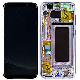 Samsung Galaxy S8 Skärm med LCD-display Violett Original