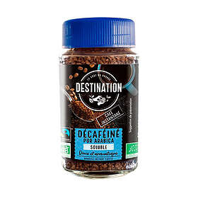 Destination Premium Caffeine Free Instant Kaffe Fairtrade Eko 100g
