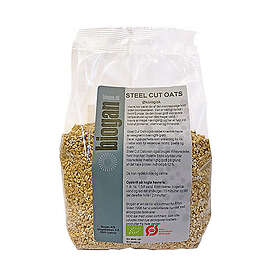 Biogan Steel Cut Oats Knäckt Havre EKO 400g