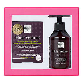 New Nordic Hair Volume Presentlåda Hårvolym 30 Tab Shampoo 250ml 1 Förpackningar