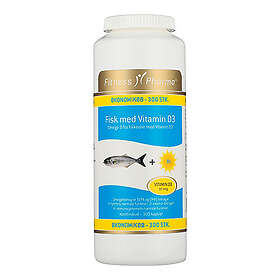 Fitness Pharma fisk med Vitamin D3 300 Kapslar