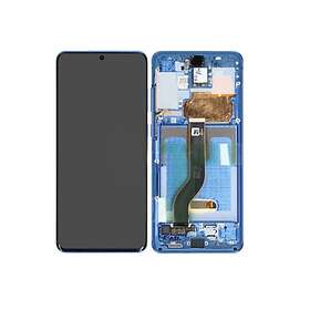 Samsung Galaxy S20 Plus 5G Skärm med LCD Display Aura Blue