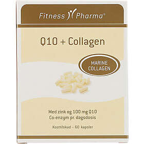 Fitness Pharma Q10+Collagen 60 Kapsler