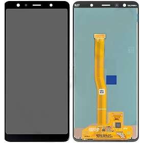 Samsung Galaxy A7 2018 Skärm med LCD-display Svart