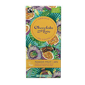 Chocolate and Love Choklad med Passionsfruktsfyllning 85g