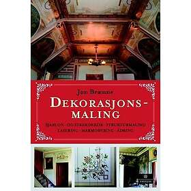 Dekorasjonsmaling sjablon- og strekdekor, strukturmaling, lasering, marmorering,