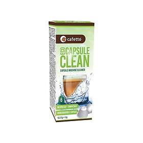 Cafetto Eco Capsule Clean ekologisk rengöringskapsel 6 st