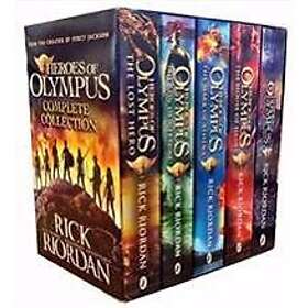 Heroes of Olympus Complete Collection 5 Books Box Set -The Lost Hero/The Son of Neptune/The Mark of Athena/The Blood of Olympus