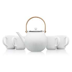 Bodum Douro Teapot 1,5L + 4 Mugs Set
