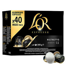 Nespresso L'OR Ristretto Maxi pack till . 40 Capsules
