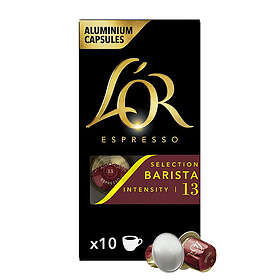 Nespresso L'OR Barista Selection till . 10 Kapsler