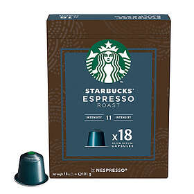 Nespresso Starbucks Espresso Roast till . 18 kapselit