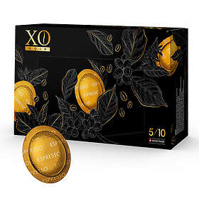 Nespresso XO Noir Espresso till Pro. 50 kapslar
