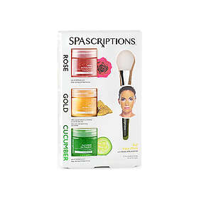 SPASCRIPTIONS Gel Face Mask Set 3 x 50ml