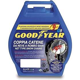 Good Year 77912:"G9" snökedjor, 9 mm, storlek 110, certifiering TUV och ÖNORM