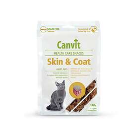 Canvit Kattgodis Health Care Snack Skin & Coat 100g