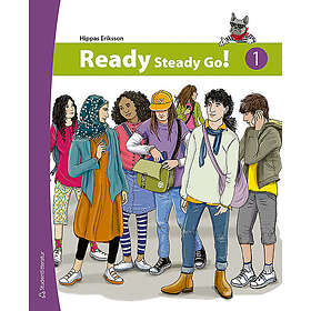Ready Steady Go! 1 Elevpaket Tryckt bok Digital elevlicens 12 mån Svenska Hybridprodukt
